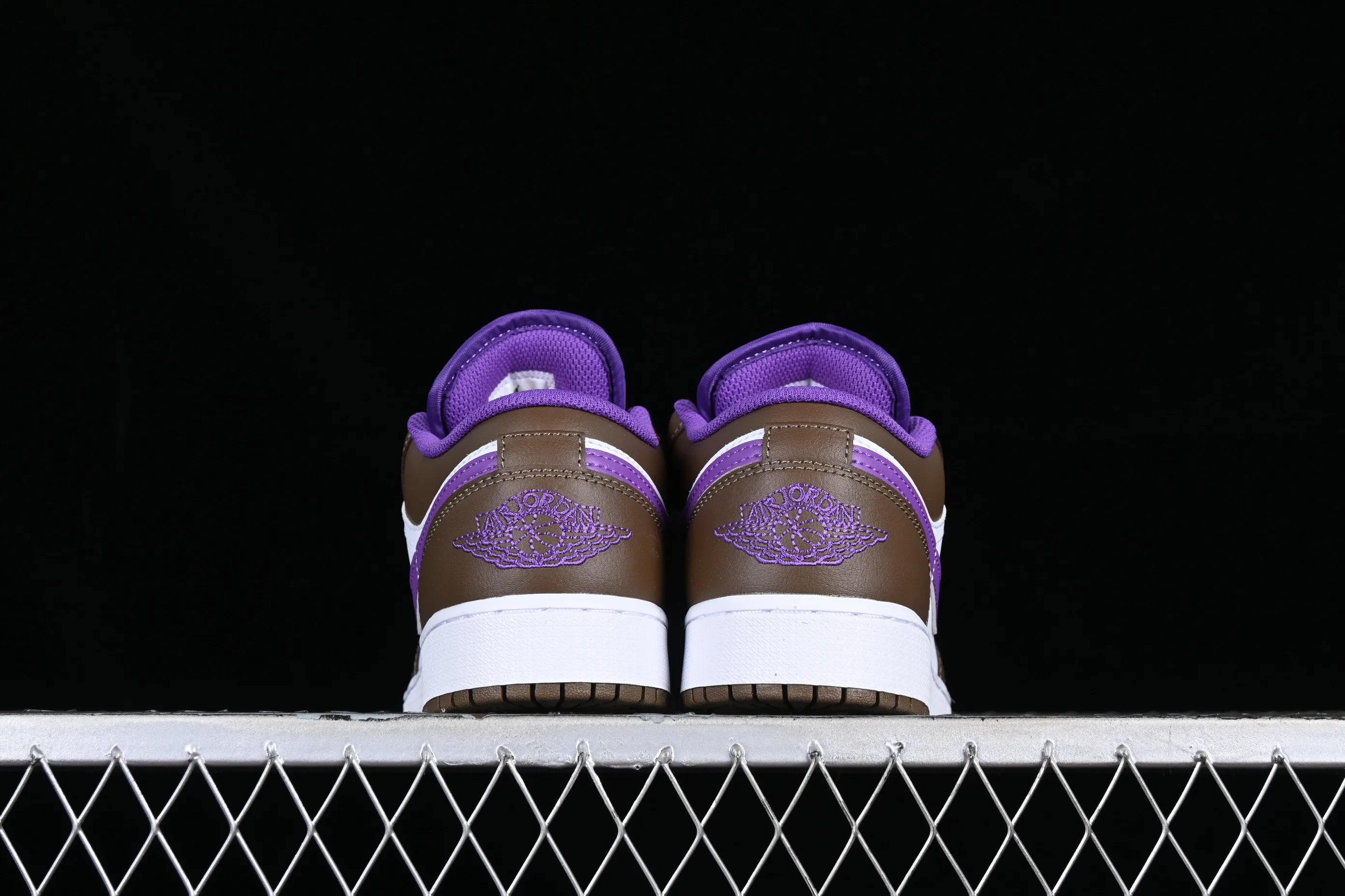 All categories Air Jordan Jordan series basketball shoes Air Jordan 1 Low G version pure original Air Jordan 1 Low "Palomino" AJ1 Joe 1 Mocha Purple Low-top cultural basketball shoes 553560-215